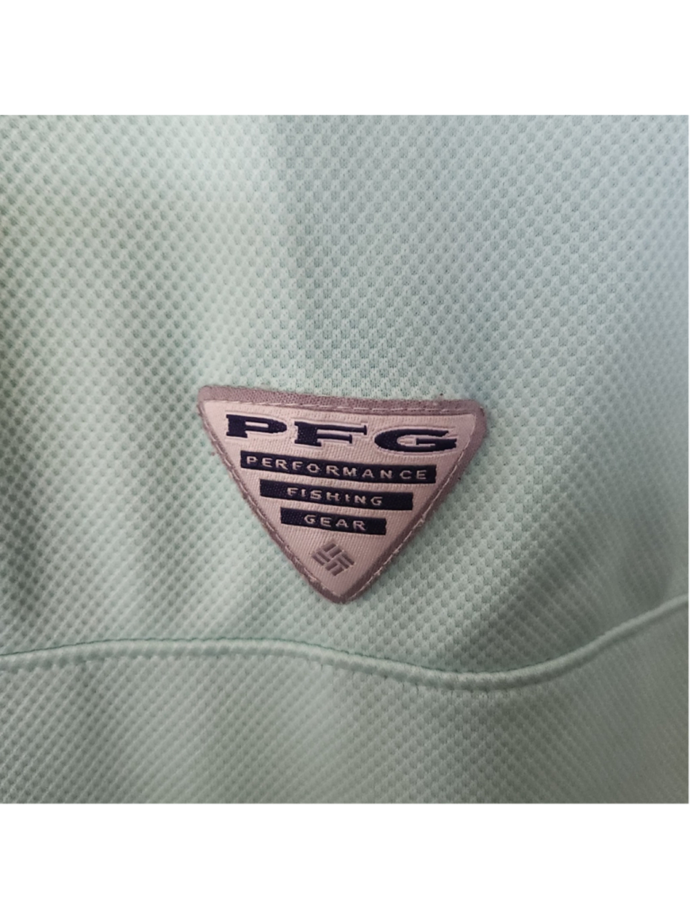 Columbia PFG Omni-Shade Polo Shirt Mens Large Short Sleeve Sun Protection Vented - Picture 8 of 11